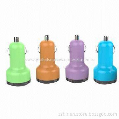 Car Chargers with 5V/3.1A Output, CE, FCC, E-mark, RoHS Marks